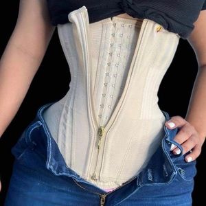 Cinturilla extrema Kim de 9 varillas, compresión extrema fajas colombianas